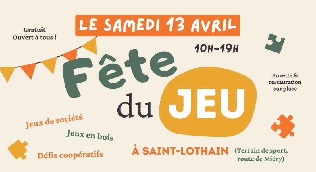 La fête du jeu à St-Lothain